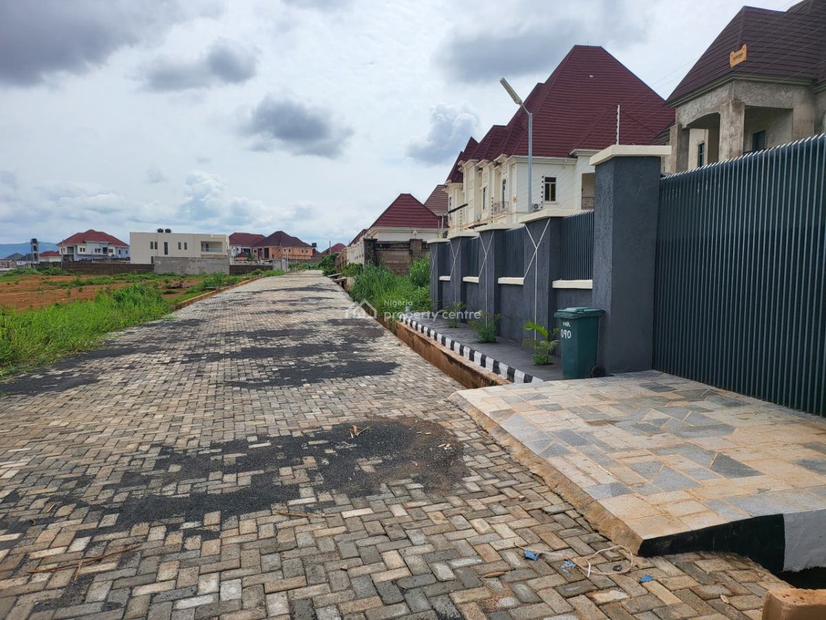 Fenced/gated Plots of Land with 1 Bedroom & Palour Apartment Bq, Heliu District Estate Along  Ph Expressway, Enugu, Enugu, Residential Land for Sale