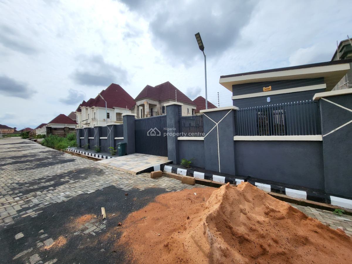 Fenced/gated Plots of Land with 1 Bedroom & Palour Apartment Bq, Heliu District Estate Along  Ph Expressway, Enugu, Enugu, Residential Land for Sale