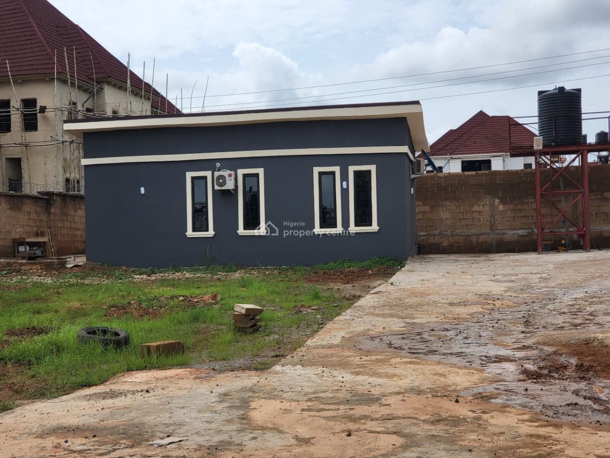 Fenced/gated Plots of Land with 1 Bedroom & Palour Apartment Bq, Heliu District Estate Along  Ph Expressway, Enugu, Enugu, Residential Land for Sale