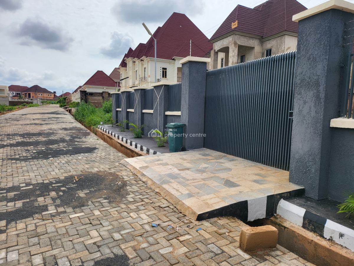 Fenced/gated Plots of Land with 1 Bedroom & Palour Apartment Bq, Heliu District Estate Along  Ph Expressway, Enugu, Enugu, Residential Land for Sale