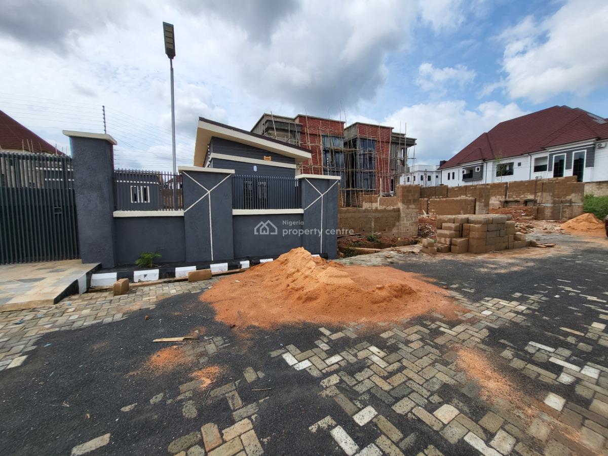 Fenced/gated Plots of Land with 1 Bedroom & Palour Apartment Bq, Heliu District Estate Along  Ph Expressway, Enugu, Enugu, Residential Land for Sale