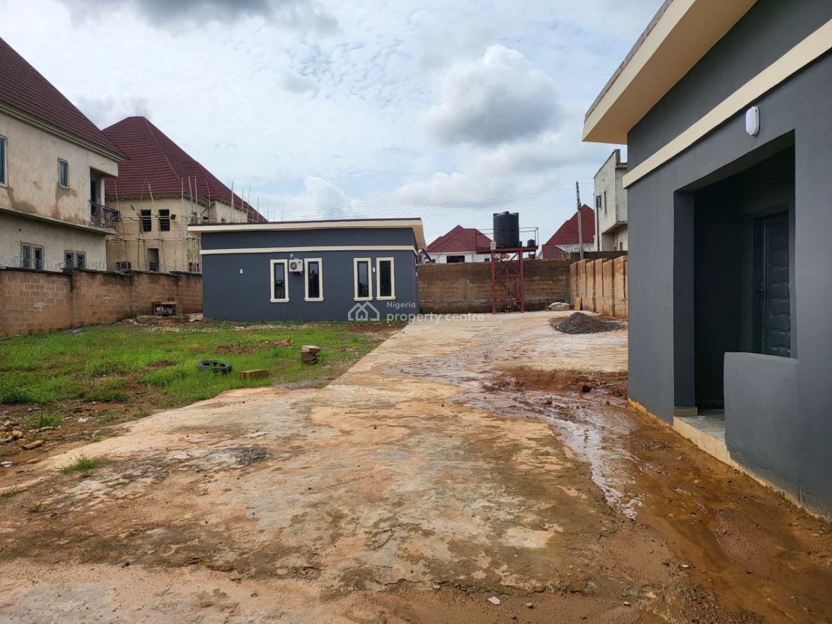 Fenced/gated Plots of Land with 1 Bedroom & Palour Apartment Bq, Heliu District Estate Along  Ph Expressway, Enugu, Enugu, Residential Land for Sale