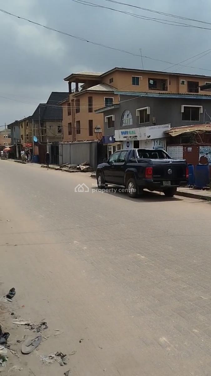 Block of 4 Flats and Shop, Ago Palace, Isolo, Lagos, Block of Flats for Sale