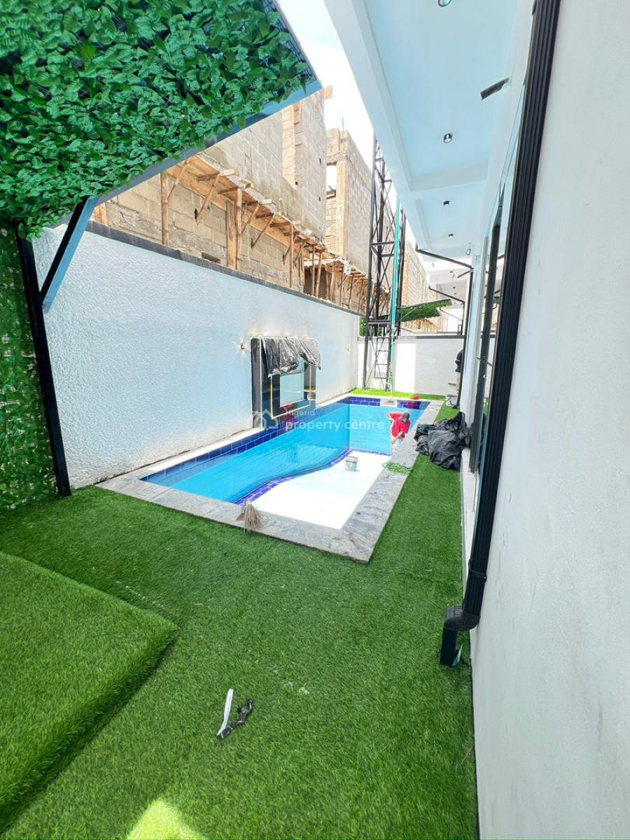 Stylishly Built 5-bedroom Fully-detached Duplex with Swimming Pool, Lekki Palm City Estate, Ajah, Lagos, Detached Duplex for Sale