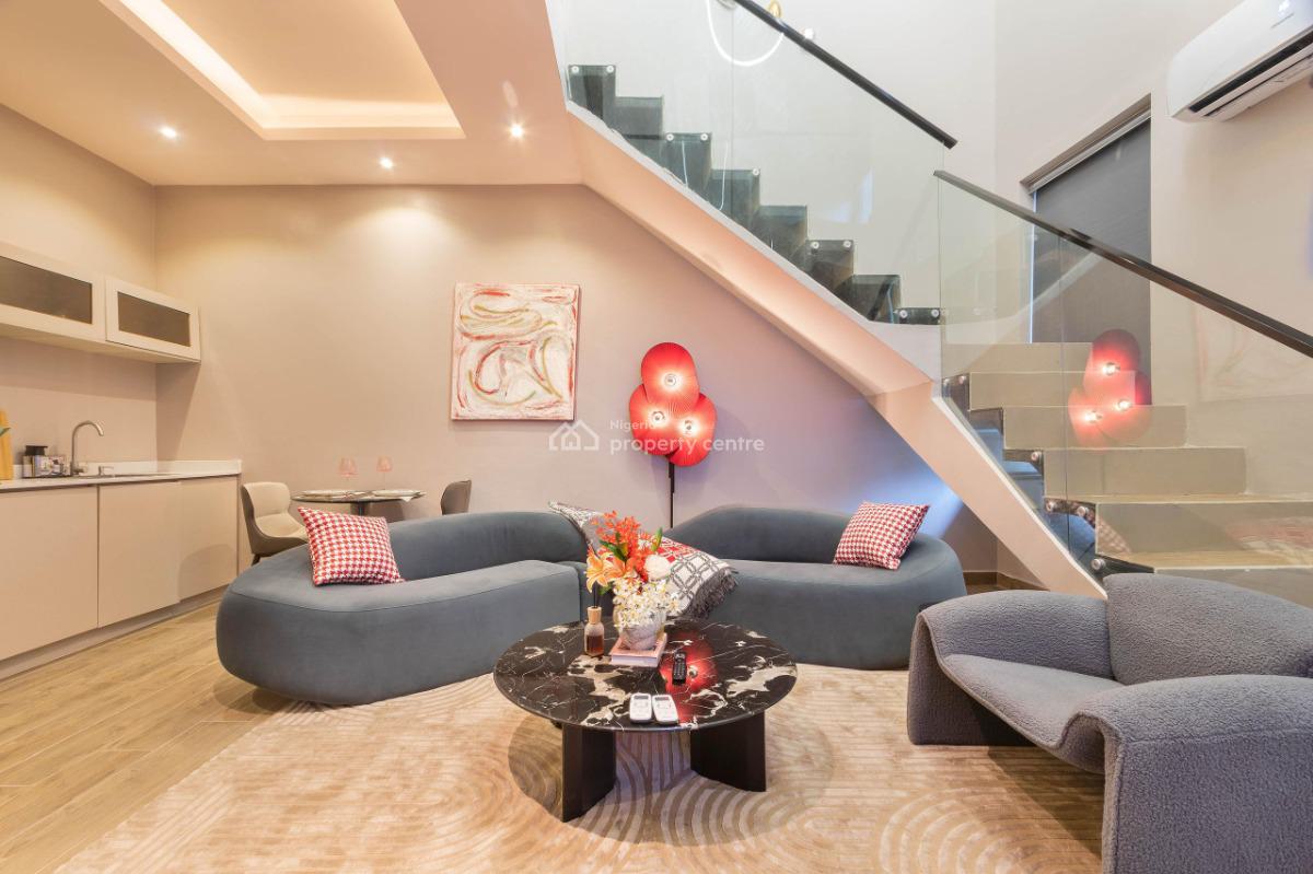 Premium 1 Bedroom Loft Apartment, Edgewater Estate, Lekki, Lagos, Terraced Duplex Short Let