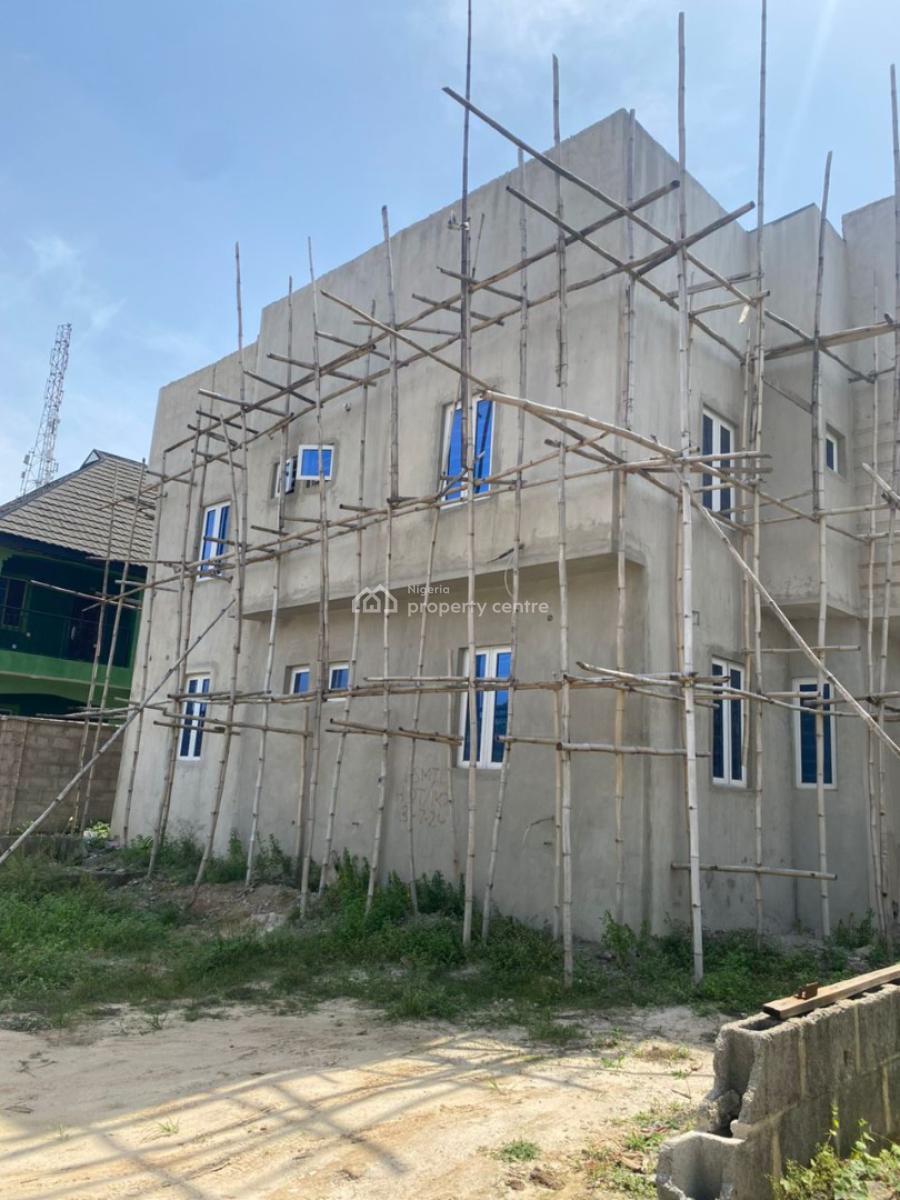 Prime 6-unit Residential Investment Property -- Semi-finished  Command, Plot 7, Powerline, Off Army College Road, Ipaja, Lagos, Flat / Apartment for Sale