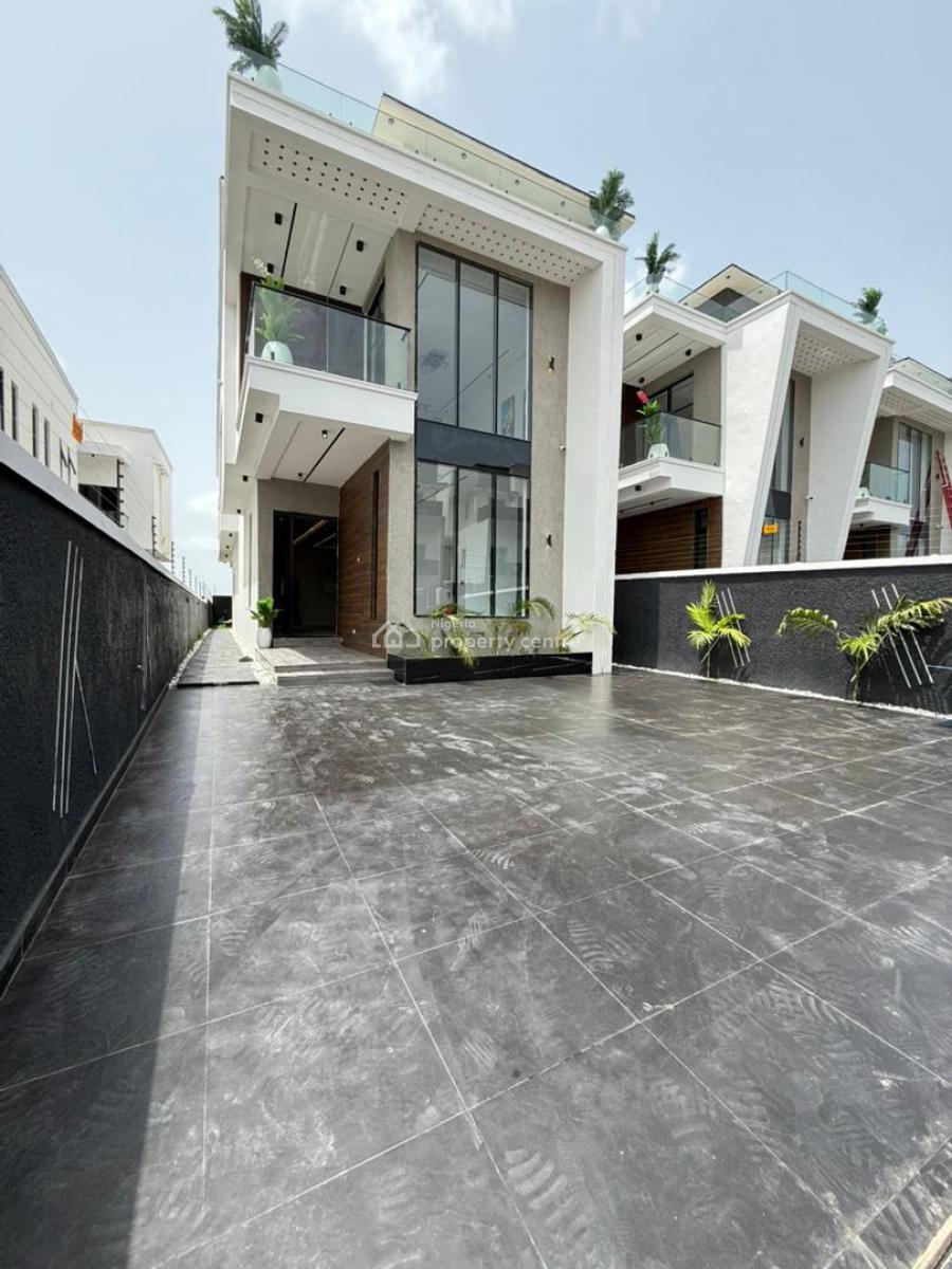 5-bedroom Fully Detached Duplex with Bq  Governors Consent, Lekki Palm City Estate, Ado, Ajah, Lagos, Detached Duplex for Sale