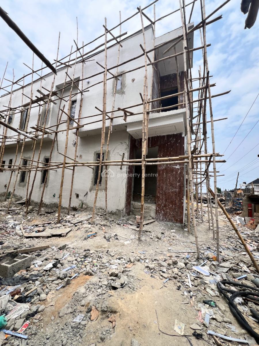 Newly Built 4 Bedroom Fully Detached Duplex with Bq, Baale Street, Igbo Efon, Lekki, Lagos, Detached Duplex for Sale
