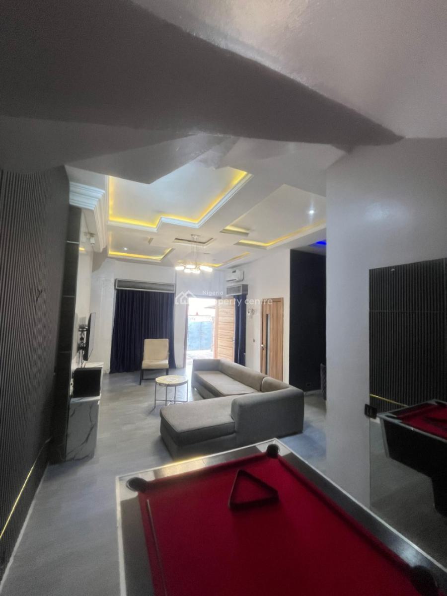 Luxury 4 Bedroom Party and Normal Stay Duplex with Snooker, Ikate, Lekki, Lagos, Detached Duplex Short Let