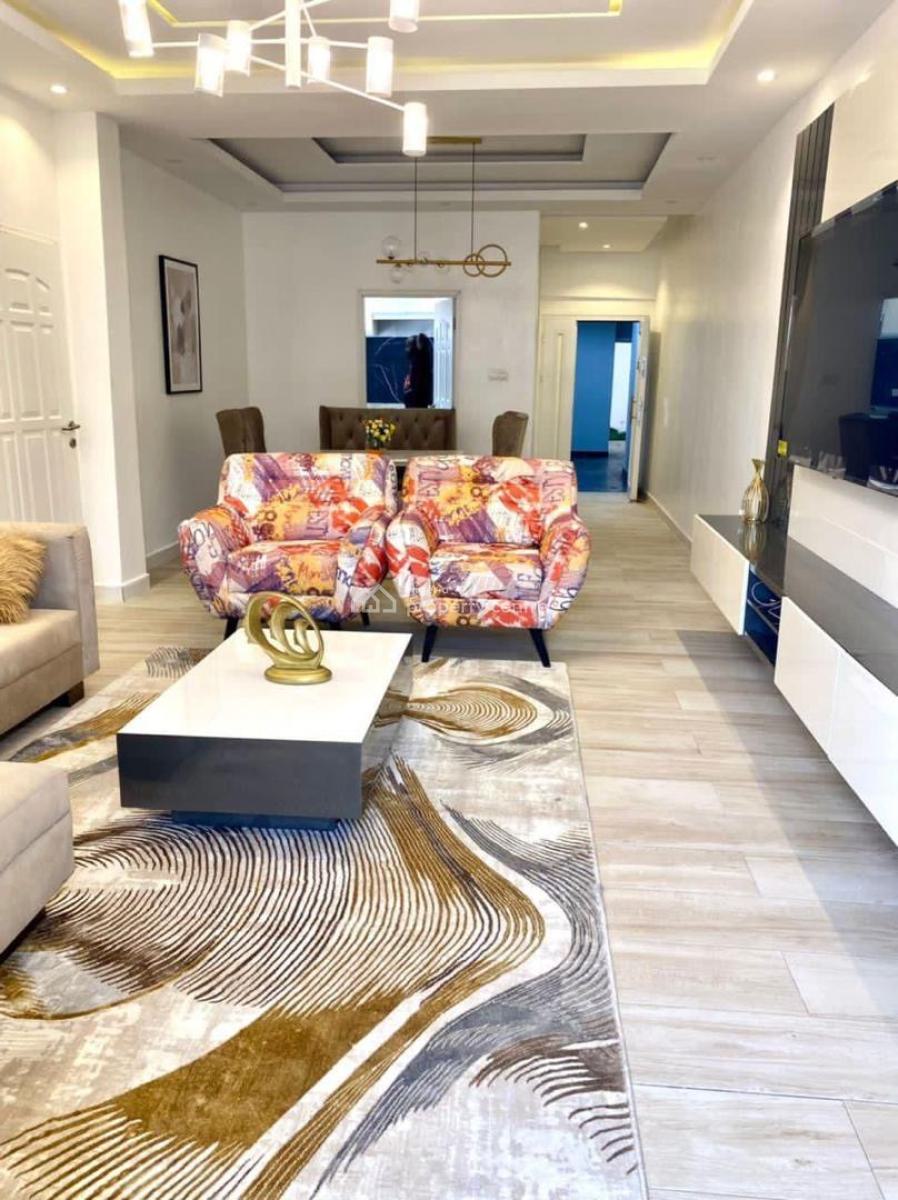 Fully Furnished Two Bedroom Apartment, Plantinum Way Ikate, Lekki Phase 2, Lekki, Lagos, Flat / Apartment for Rent