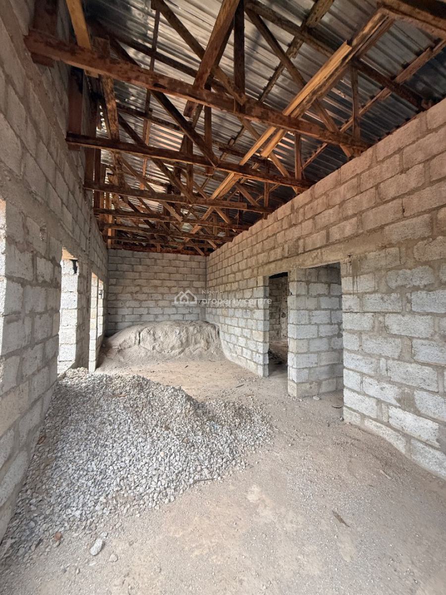 4 Bedroom Fully Detached Duplex Carcass, By Train Station, Idu Industrial, Abuja, Detached Duplex for Sale