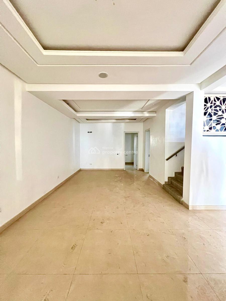 Exquisite 4 Bedroom Terrace with Swimming Pool,gym and Children Playground, Ologolo, Lekki, Lagos, Terraced Duplex for Rent