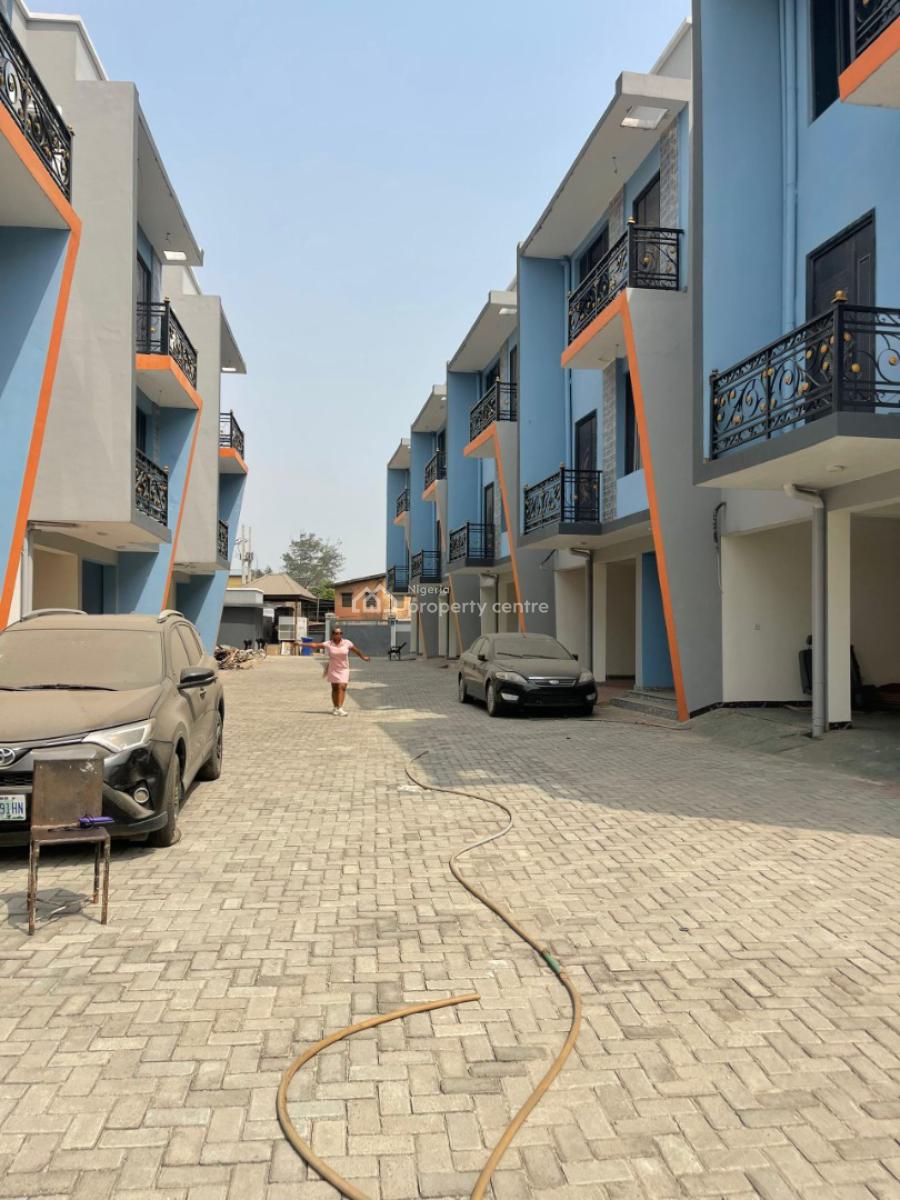 Alluring 4 Bedroom Terrace Duplex Plus Bq in a Tranquil Environment., Yaba, Lagos, Terraced Duplex for Sale