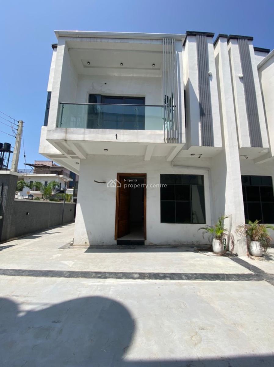 Tastefully Finished 4 Bedroom Semi Detached House, 2nd Toll Gate, Lekki, Lagos, Semi-detached Duplex for Rent