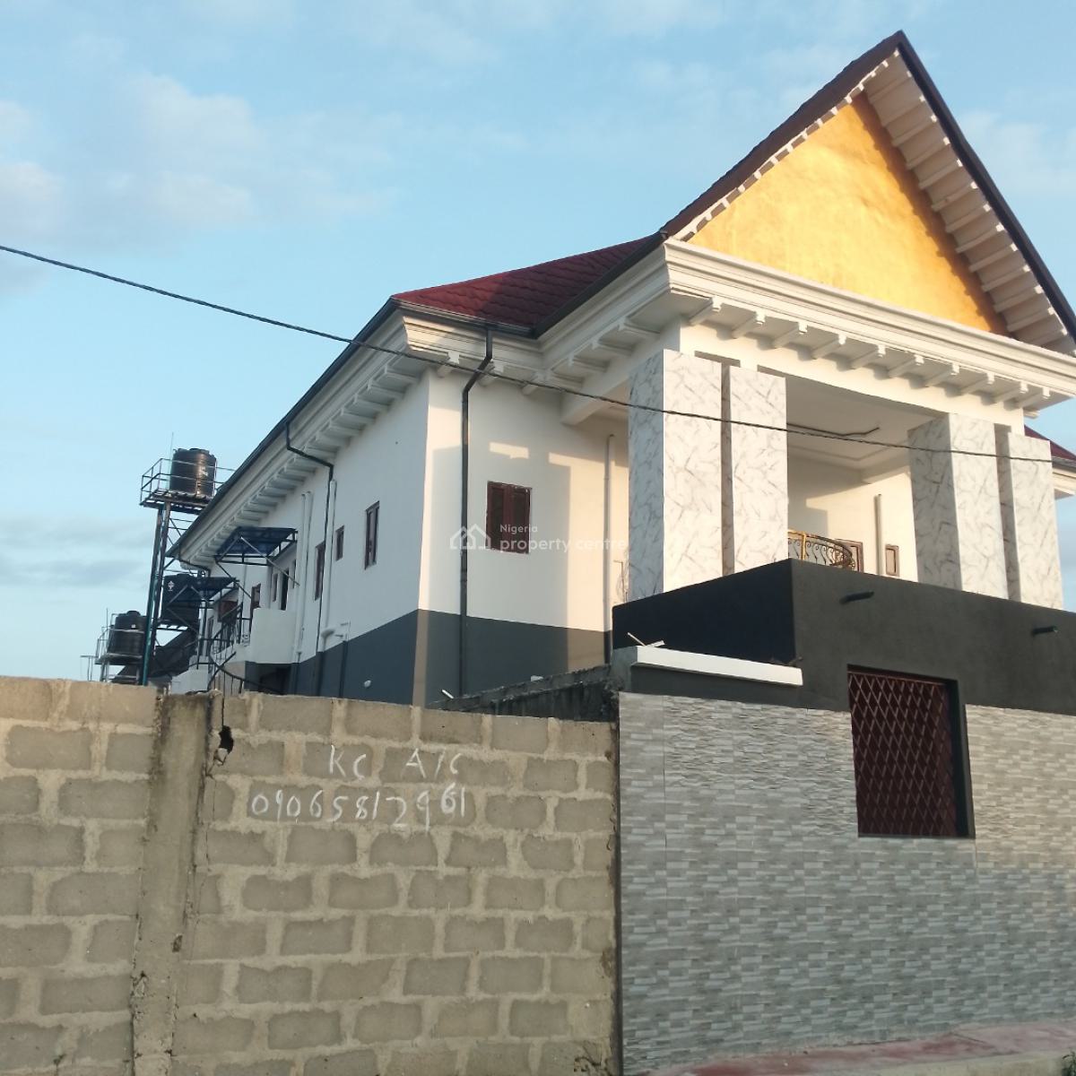 Newly Built 6 Units of 2 Bedroom Flat on an Full Plot, Hossana Estate, Ago Palace, Isolo, Lagos, Flat / Apartment for Sale