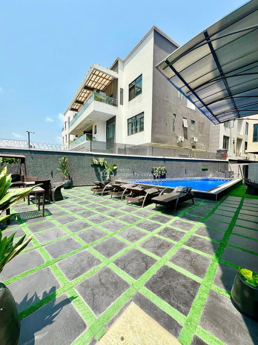 Furnished 2 Bedroom Penthouse with Gym, Swimming Pool & Bq, Lekki Phase 1, Lekki, Lagos, Flat / Apartment for Rent