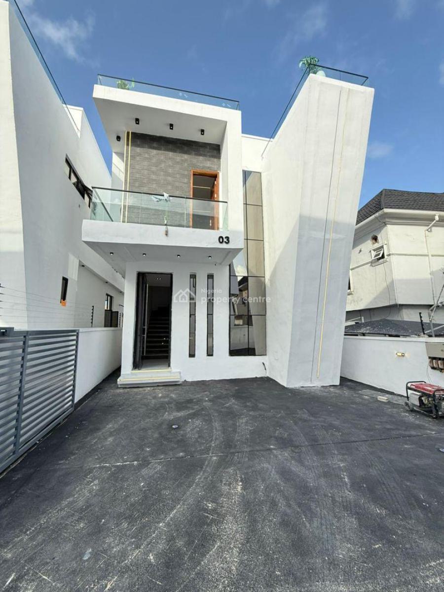 4 Bedroom Fully Detached Duplex with a Bq, Ikota, Lekki, Lagos, Detached Duplex for Sale