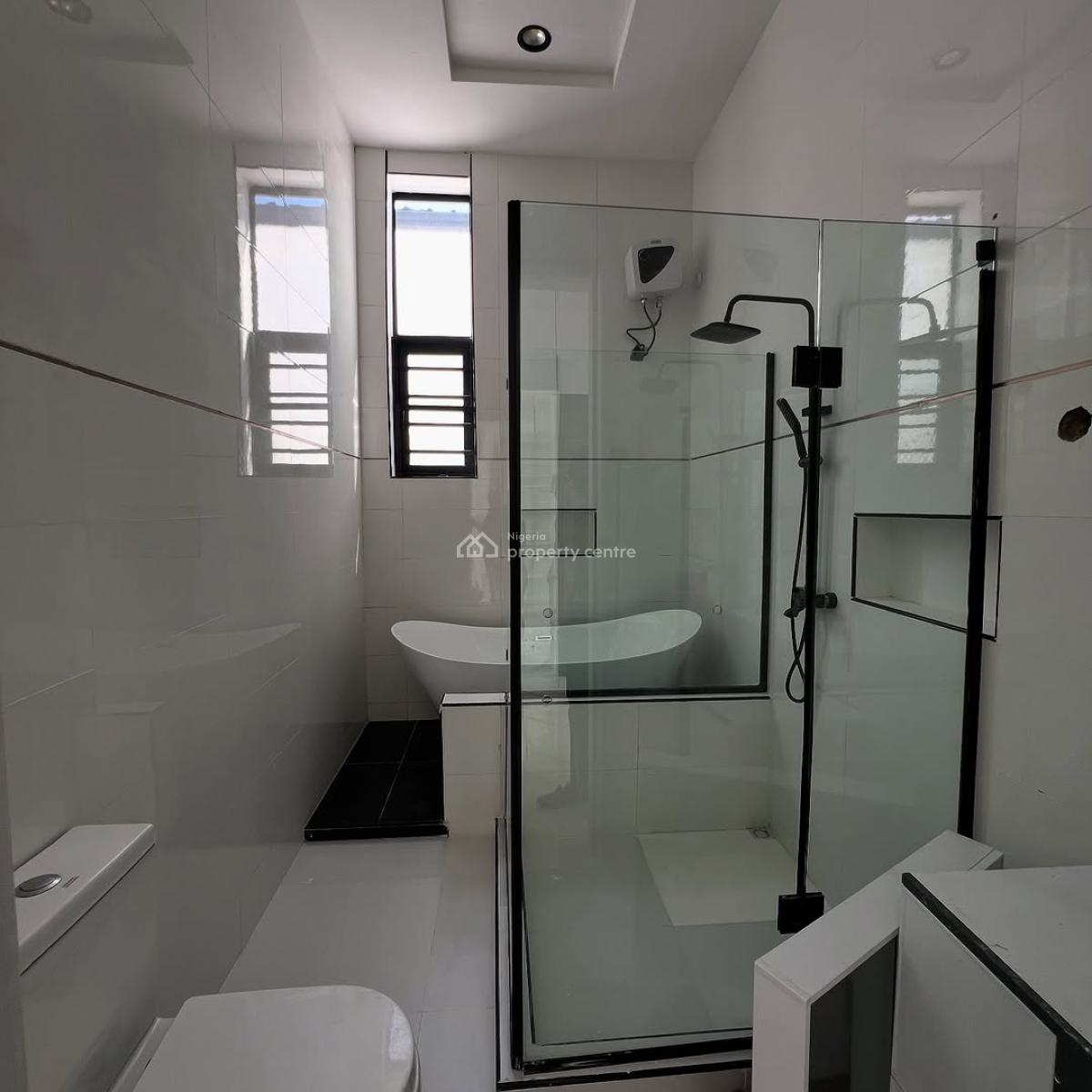 Brand New 5 Bedroom Fully Detached Duplex with Bq in a Secured Estate, Sangotedo, Ajah, Lagos, Detached Duplex for Rent