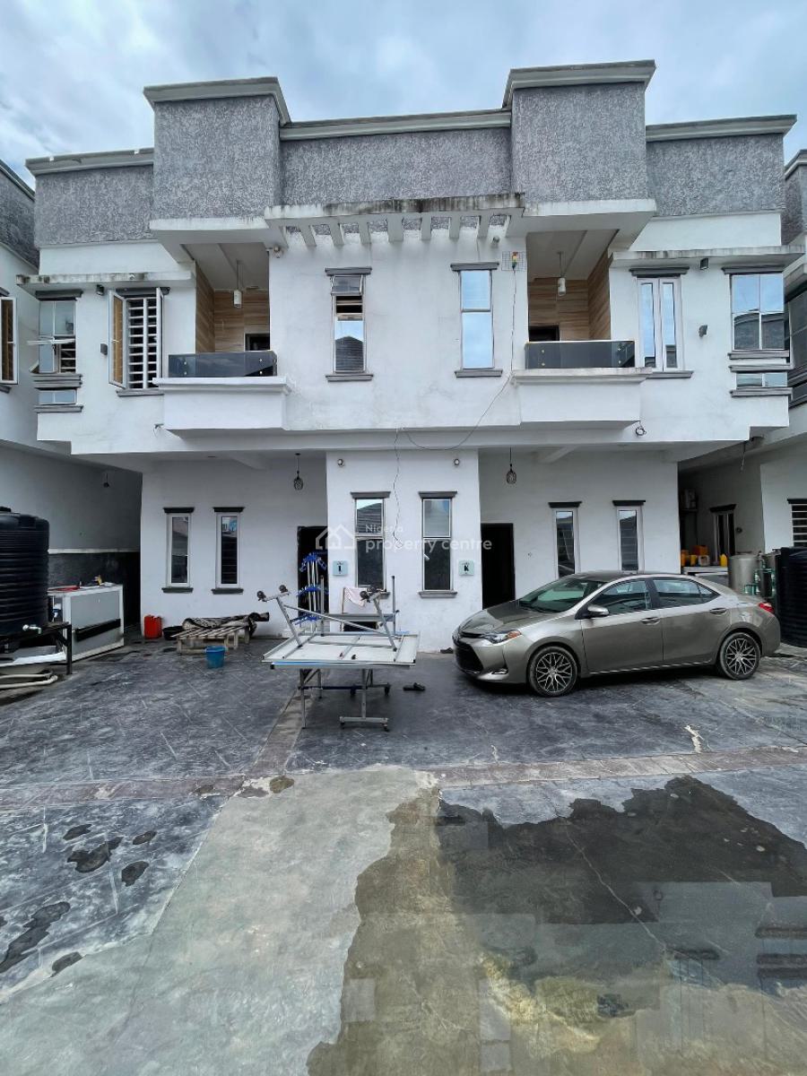 Luxury 4 Bedroom Semi Detached Duplex, Chevron, Lekki, Lagos, House for Sale