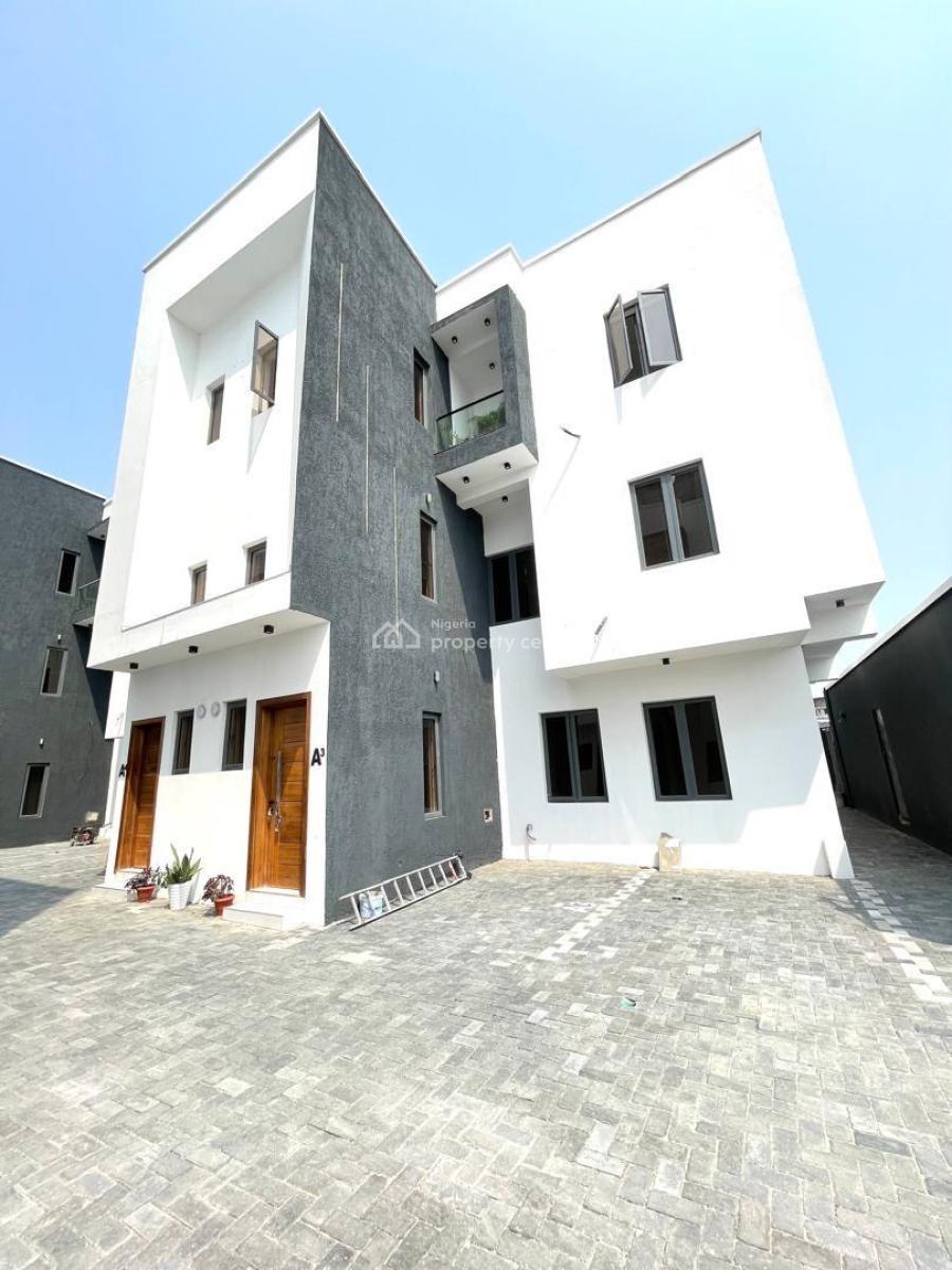 Luxurious Fully Service 4 Bedroom Semi Detached Duplex with Bq and Par, Lekki Phase 1, Lekki, Lagos, House for Sale
