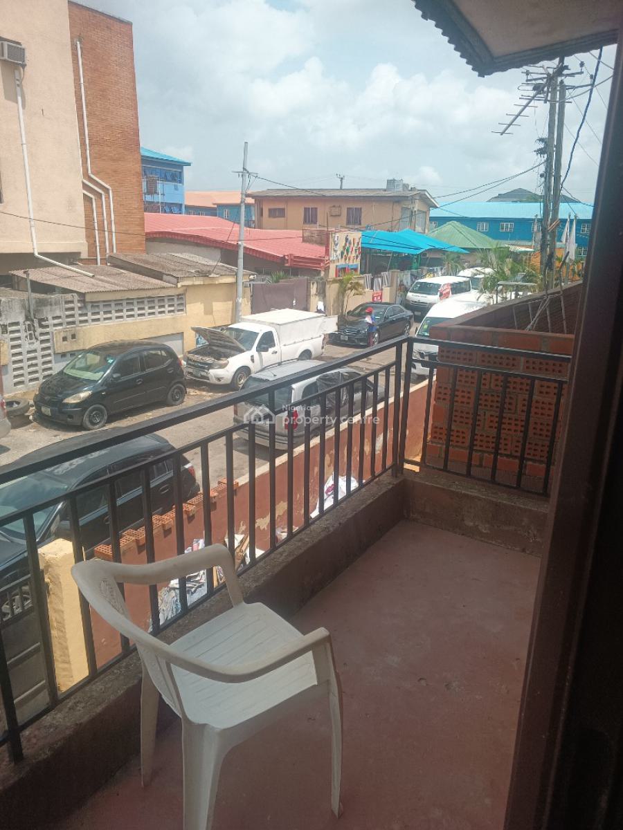 Lovely Spacious Mini Flat + Balcony, College Road, Ogba, Ikeja, Lagos, Mini Flat (room and Parlour) for Rent