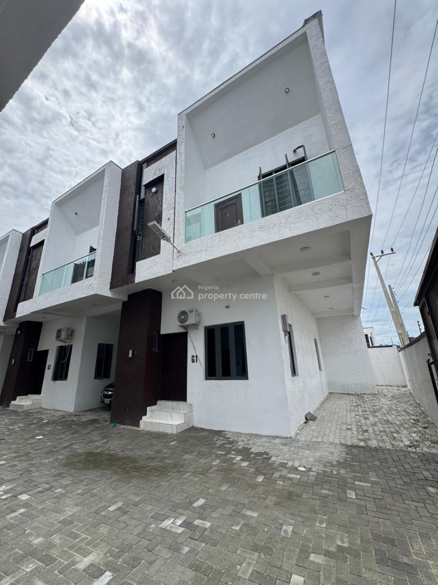 Self  Serviced 4 Bedroom Terraced  Duplex, Sangotedo, Ajah, Lagos, Terraced Duplex for Sale