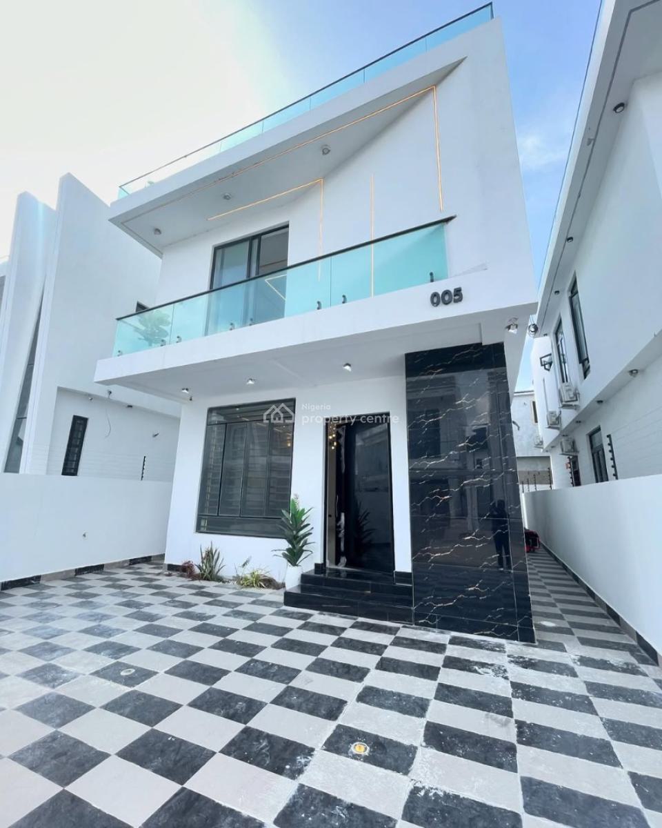 4 Bedroom Detached Duplex, Chevron, Lekki, Lagos, Detached Duplex for Sale