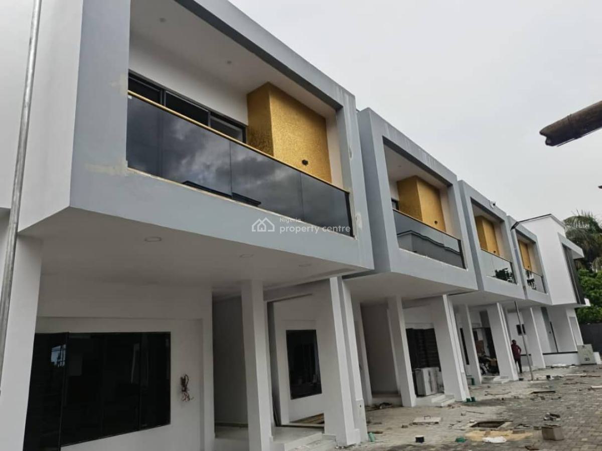 Luxury 3 Bedrooms Terrace Duplex and Bq in a Beautiful Environment, Sangotedo, Ajah, Lagos, Terraced Duplex for Sale