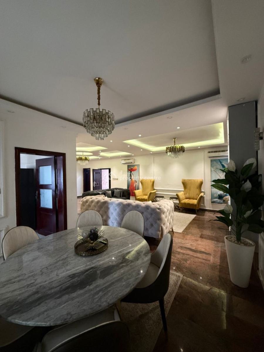 Luxury Furnished 3 Bedroom Apartment with Bq, Banana Island, Ikoyi, Lagos, Flat / Apartment for Rent