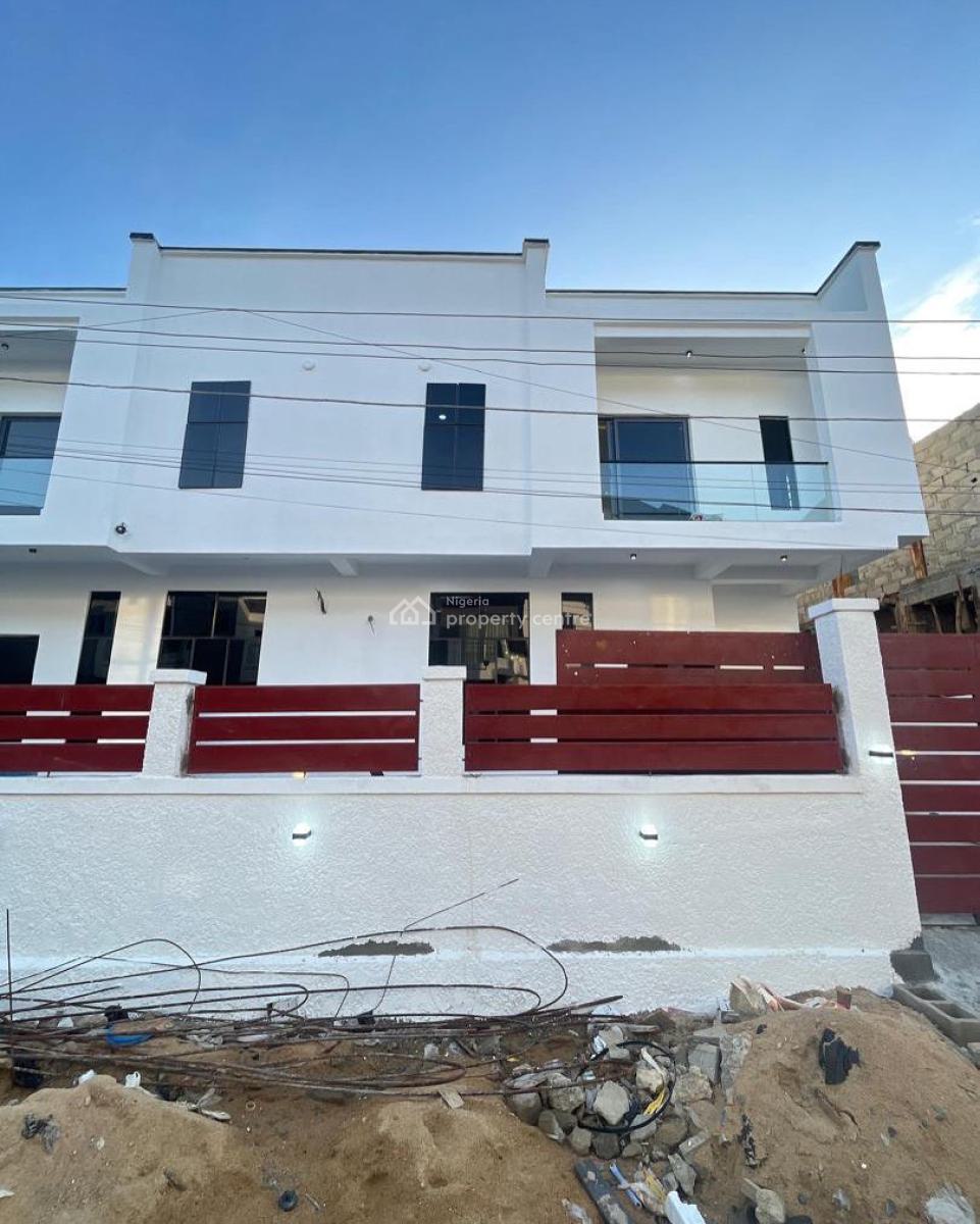 Stunning 4 Bedroom Semi Detached Duplex with Bq, Ikota, Lekki, Lagos, Semi-detached Duplex for Sale