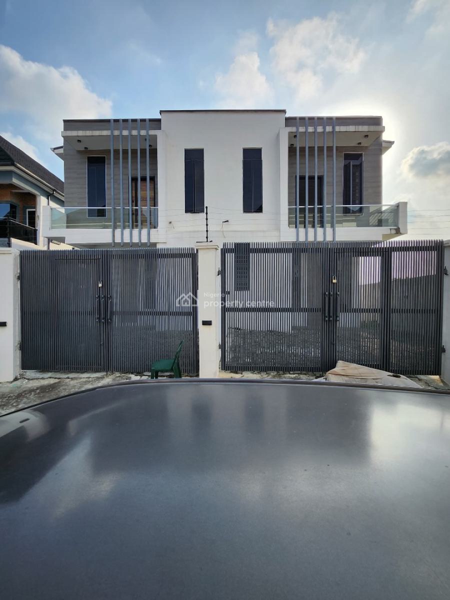 ⁠ 4 Bedroom Semi Detached Duplex Bq, Chevron, Lekki Phase 2, Lekki, Lagos, Semi-detached Duplex for Rent