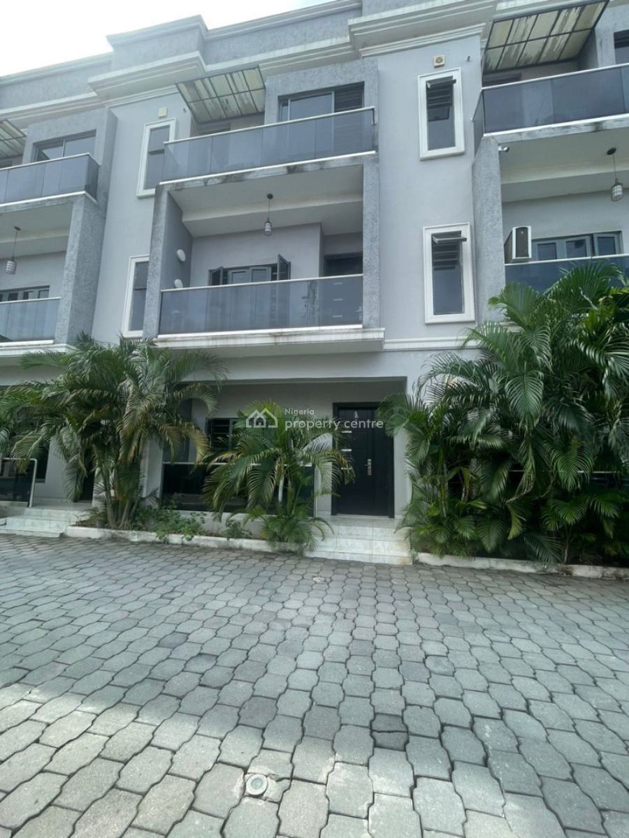 Lovely 4 Bedroom Terrace Duplex with Bq, Ikate, Lekki, Lagos, Terraced Duplex for Rent