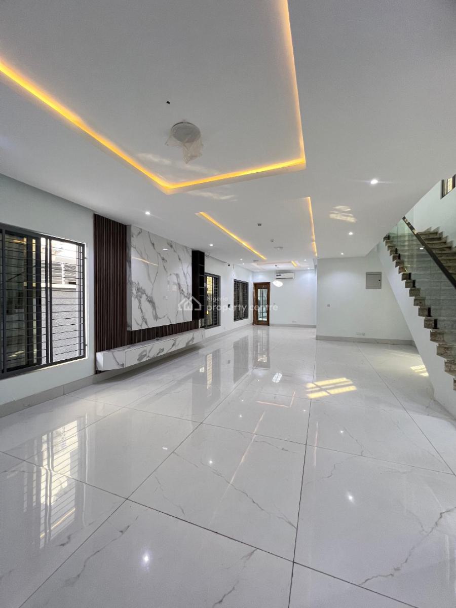 Elegantly Built 5 Bedroom Fully Detached Home with Pool, Cinema, Gym, Lekki Phase 1, Lekki, Lagos, Detached Duplex for Sale