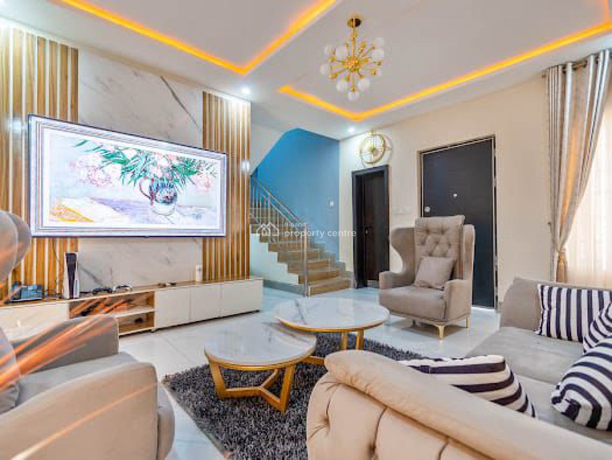 Fully Furnished 3 Bedrooms Duplex in a Good Area, Ikota, Lekki, Lagos, Semi-detached Duplex for Sale