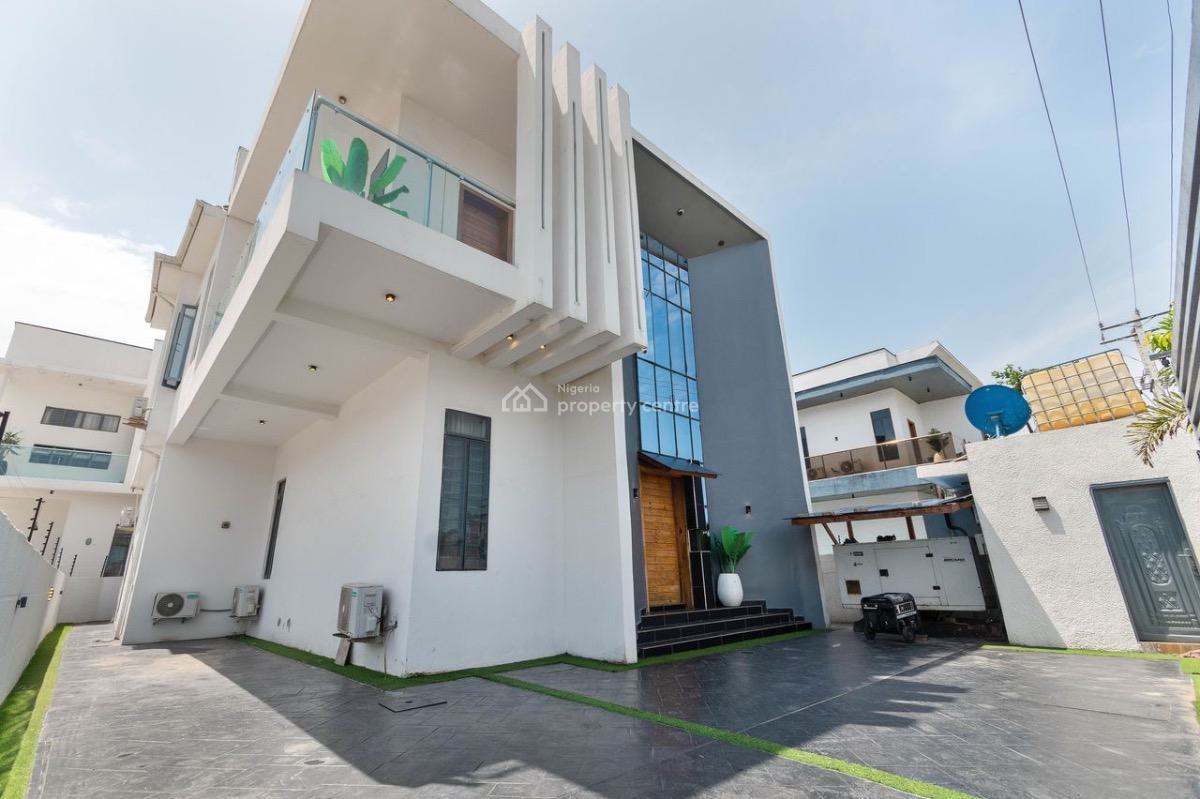 Luxury 5 Bedroom Duplex with Self Compound, Ologolo, Lekki, Lagos, Detached Duplex Short Let
