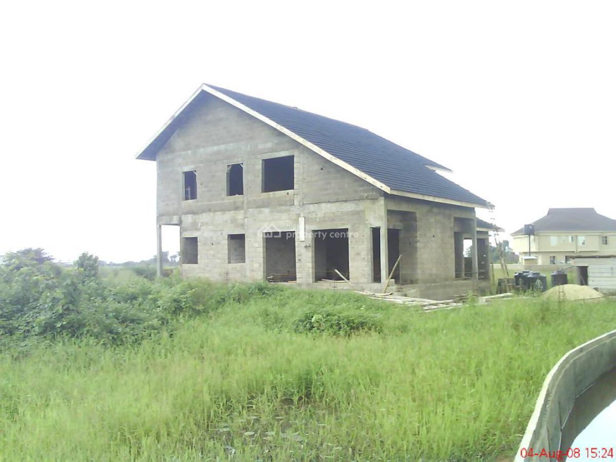 Tastefully Finished 4 Bedroom Detached Carcass Two Room Bq, Lorex Gardens, Isheri North, Lagos, Detached Duplex for Sale