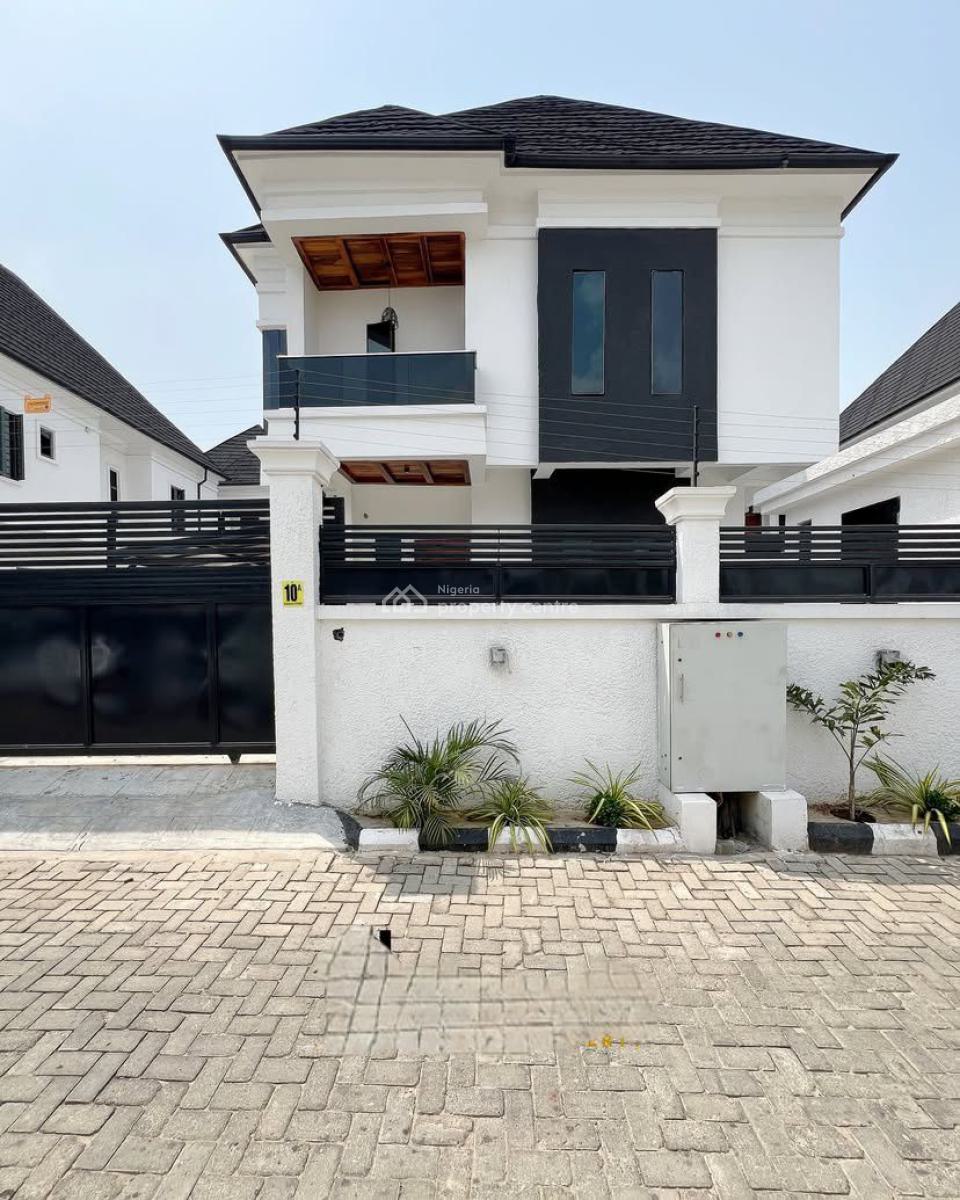 Luxury 5 Bedroom Fully Detached Duplex with a Bq, Eye Catching Beautiful 5 Bedroom in a Serene Environment in Orchid, Lekki, Lagos, House for Sale