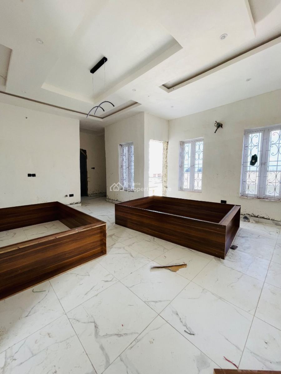 Architecturally Designed 5 Bedroom Detached Duplex Plus  2 Living Room, Majestically Designed Home with Bq in a Secured Estate, Gra Phase 2, Magodo, Lagos, Detached Duplex for Sale
