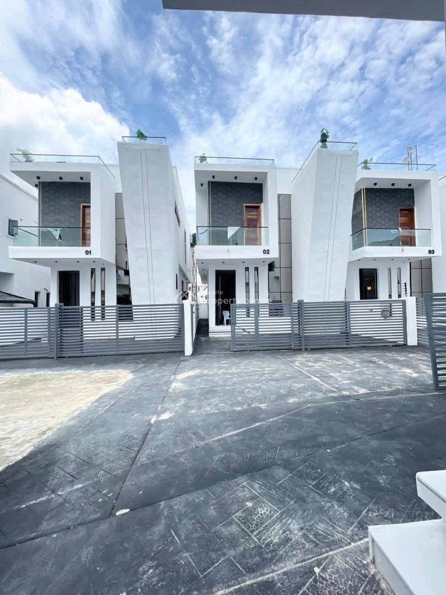 4 Bedroom Fully Detached Duplex with Bq, Ikota, Lekki, Lagos, Detached Duplex for Sale