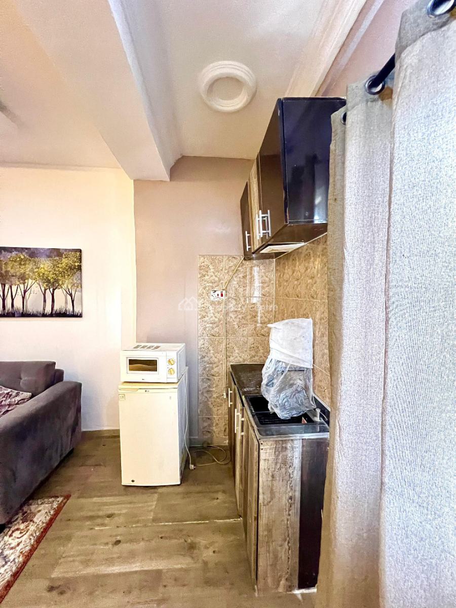 Furnished 1 Bedroom Apartment with Solar Inverter in an Estate, Freedom Way, Lekki Phase 1, Lekki, Lagos, Mini Flat (room and Parlour) for Rent
