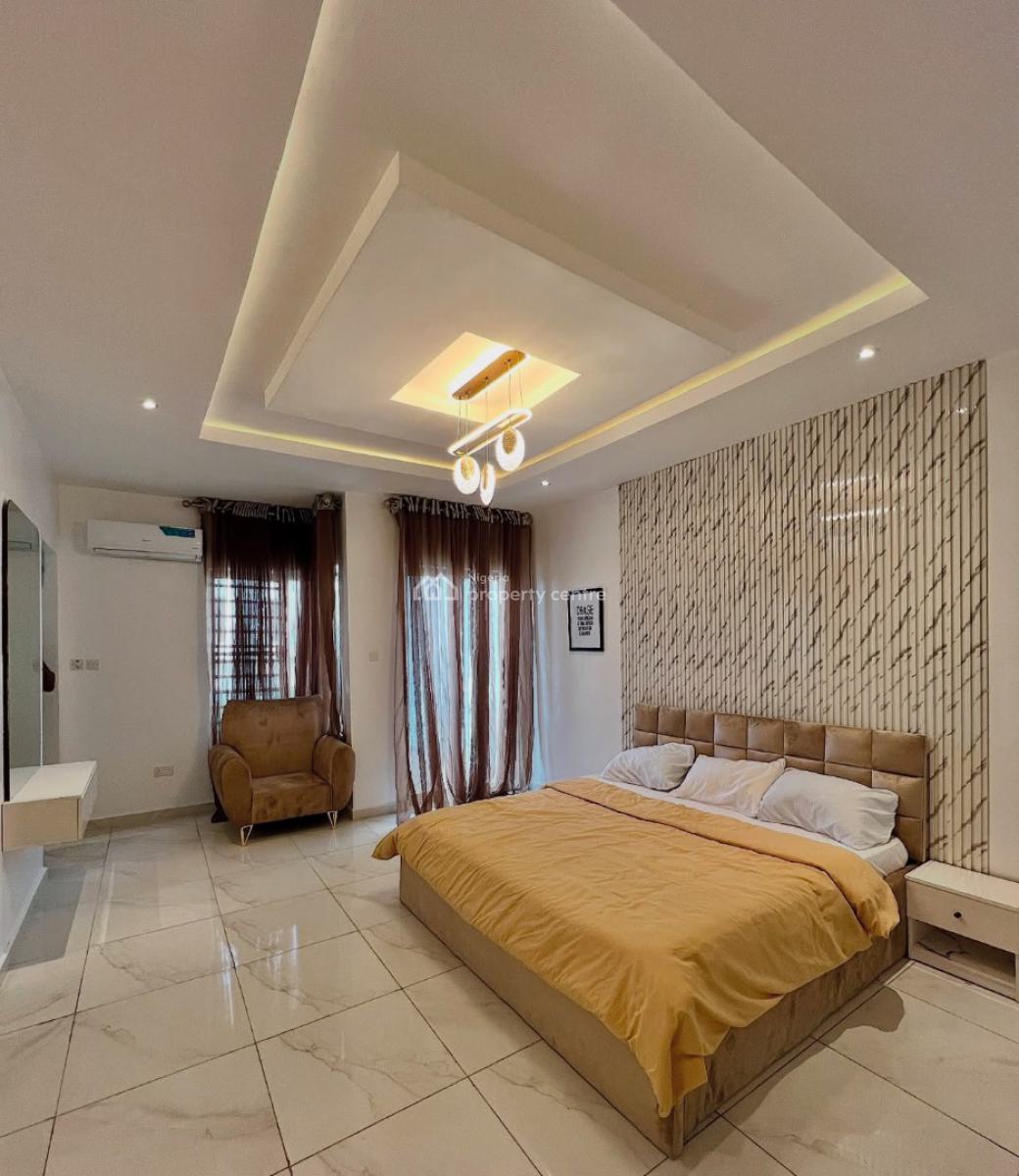 Fully Furnished 3 Bedroom Duplex with Spacious Bq, with Inverter, Ikota, Lekki, Lagos, Terraced Duplex for Sale