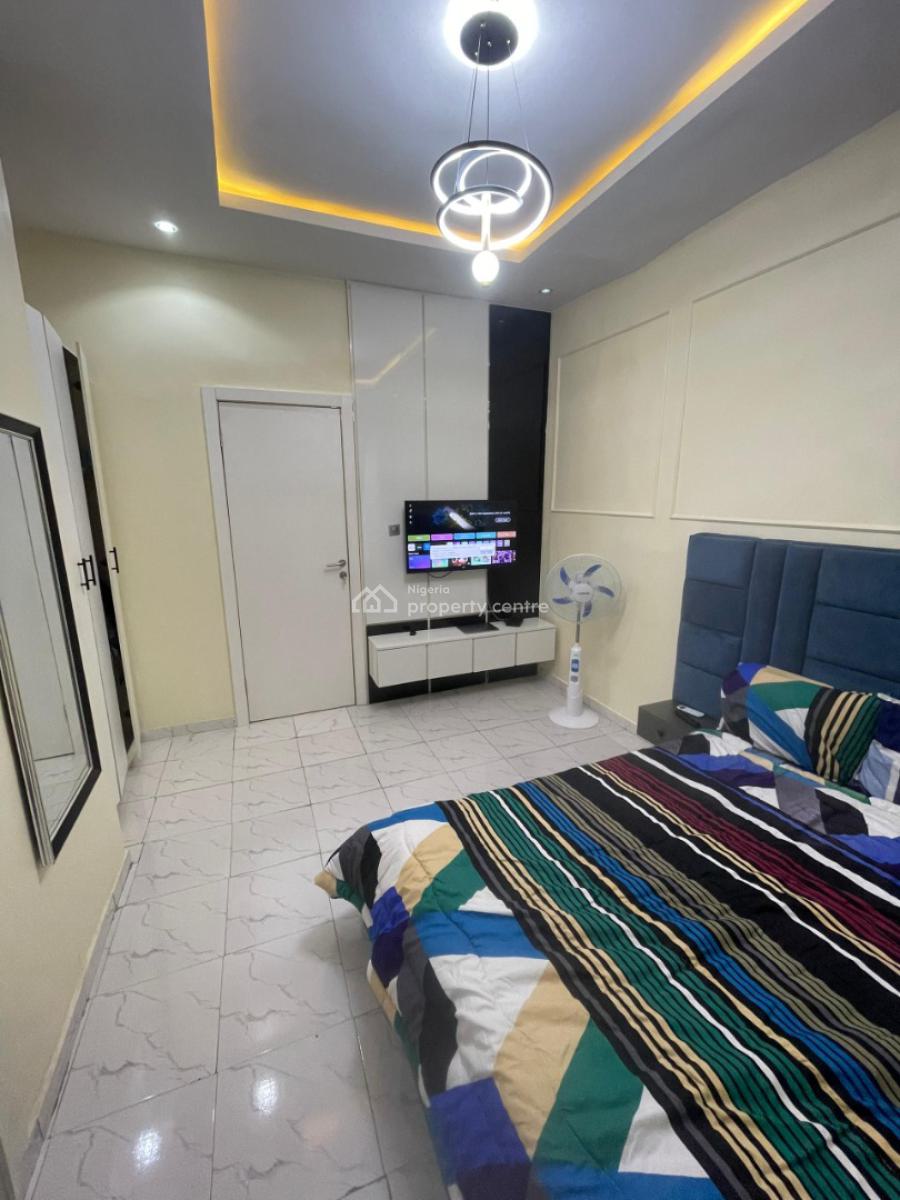 Fairly Used Fully Furnished 2bedroom Terrace Duplex with Bq, Chevron Lekki Lagos, Lekki, Lagos, Terraced Duplex for Rent