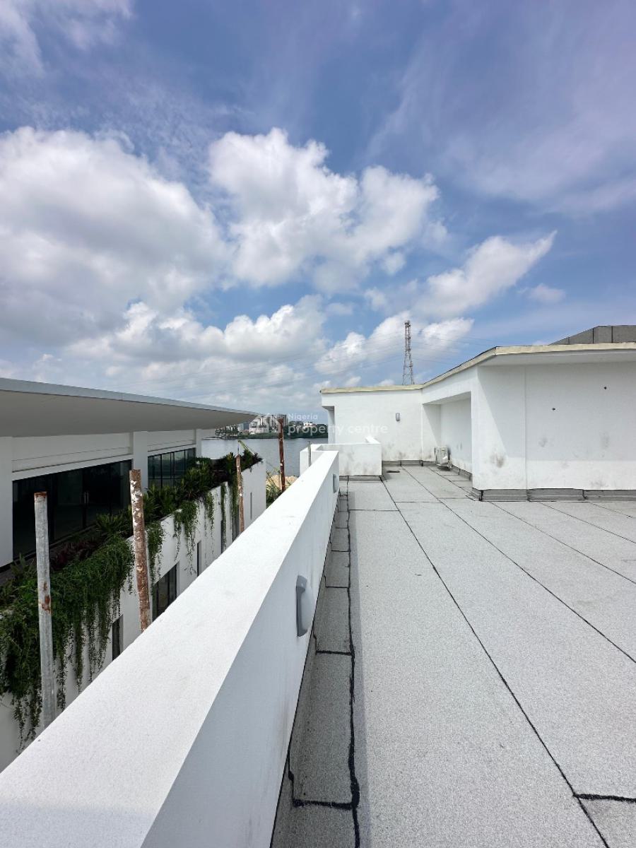 Exquisite 5-bedroom Waterfront Terrace Duplex with Premium Amenities, Banana Island, Ikoyi, Lagos, Detached Duplex for Sale