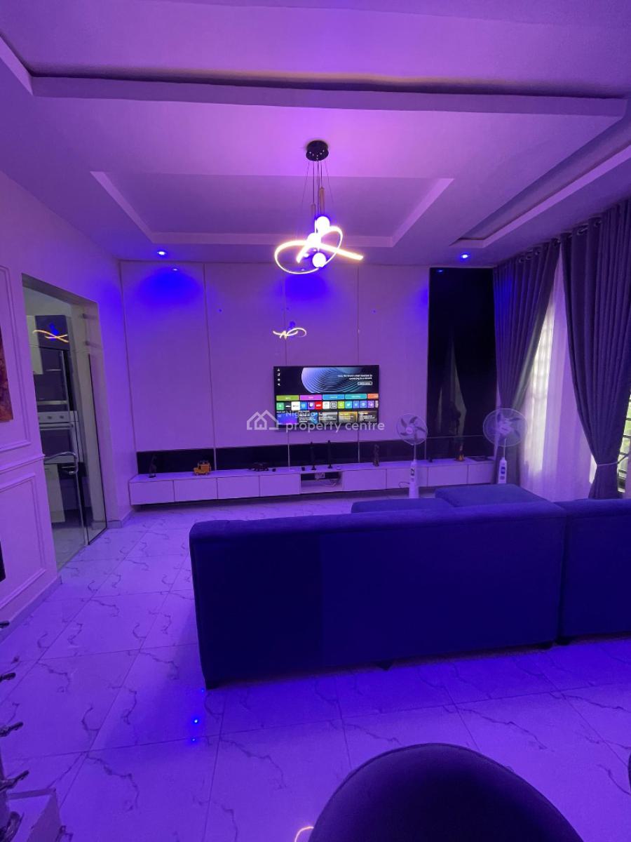 Fully Furnished 2bedroom Terrace Duplex with Bq, Chevron, Lekki, Lagos, Flat / Apartment for Rent