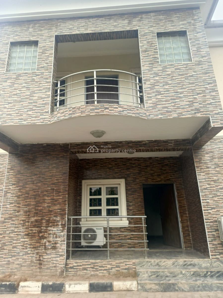 Spacious 4 Bedroom Semi Detached Duplex with a Bq, Garki, Abuja, Semi-detached Duplex for Rent