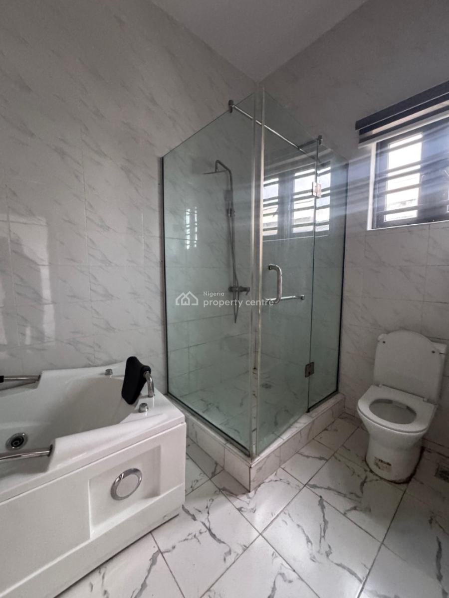 a Self Serviced 4 Bedroom Semi Detached Duplex with Bq, Ikota Villa, Ikota, Lekki, Lagos, Semi-detached Duplex for Rent