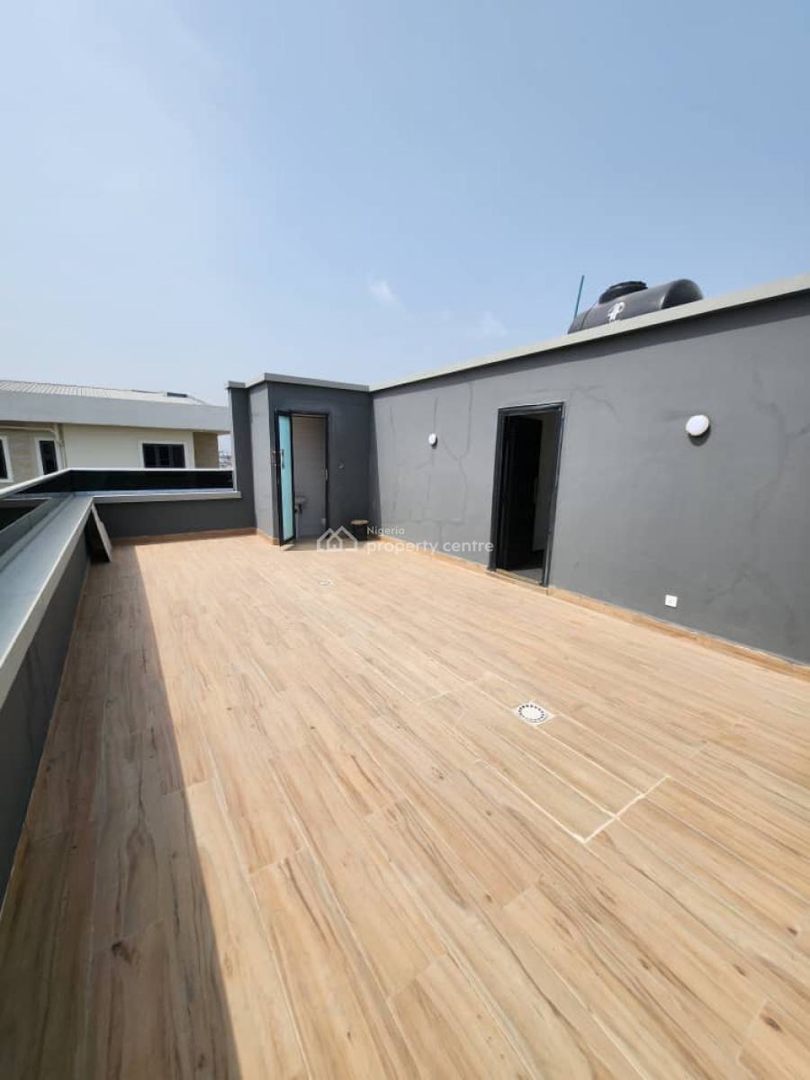 5bed Room Terrace House with a Bq, Ikate, Lekki, Lagos, Terraced Duplex for Rent