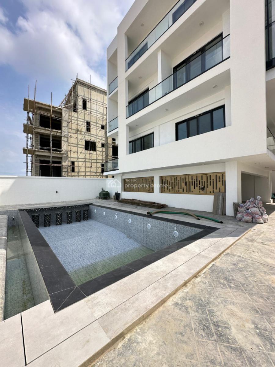 Waterview 5 Bedroom with Pool, Gym and Bq in a Low-density Estate, Banana Island, Ikoyi, Lagos, Terraced Duplex for Sale
