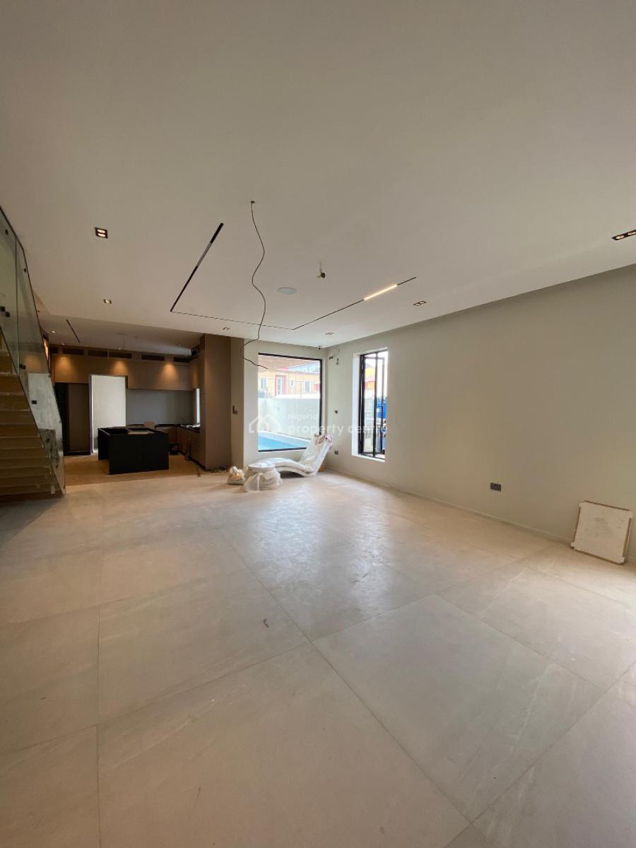 Luxury 4 Bedroom Semi Detached Duplex with Bq and Pool, Exquisite and Luxurious 4 Bedroom Semi Detached in a Secured Estate, Ologolo, Lekki, Lagos, House for Sale