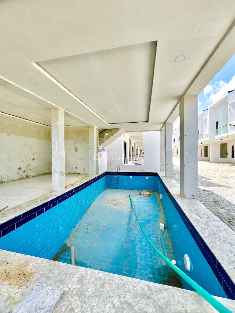 Dont Miss This -- Premium 4 Beds + Pool, Harris Drive, By Vgc, Lekki Expressway, Lekki, Lagos, Terraced Duplex for Sale